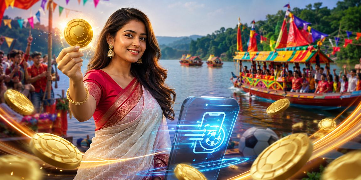 রাঙামাটিতে পহেলা বৈশাখে 5777vip - এ মোবাইলে আমানত করার দৃশ্য
